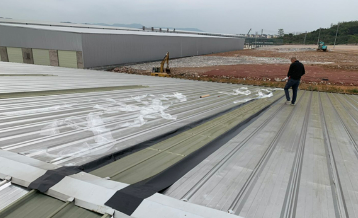 延平厂房屋面防水维修案例